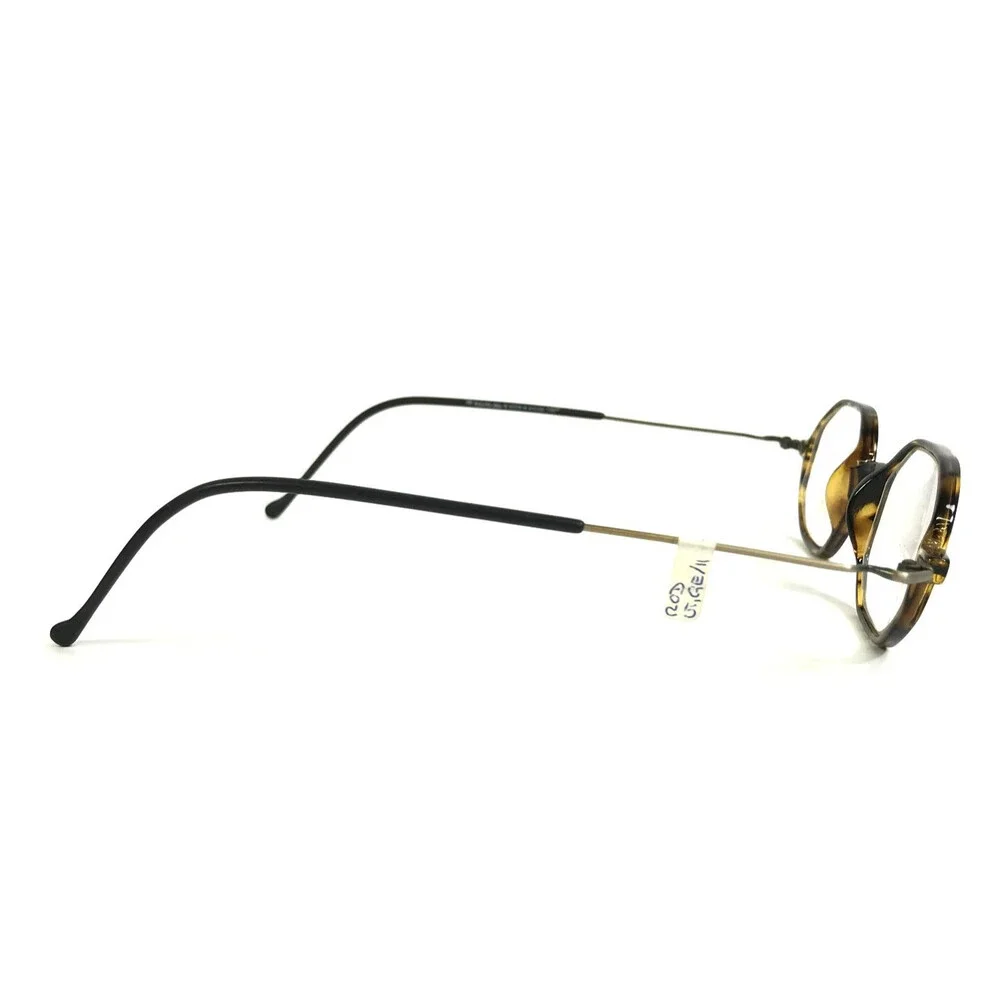 Nigura Style Eyeglasses Frames N 0375 A Tortoise Black Gray Hexagon 41-22-140